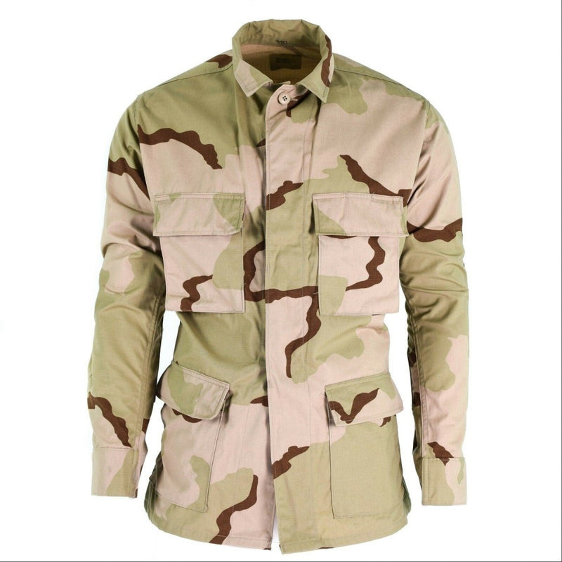 Guida da combattimento dell'esercito americano BDU BDU 3-COLOR RIPSTOP MILITARIO CAMO CAMO NUOVO