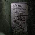 Tuta da volo autentica dell'esercito americano USAF CWU-27/P Tuta da volo verde nomex resistente al fuoco