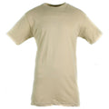 T-shirt dell'esercito USA USA Kaki Shirt di cotone pettinata maniche corte nuovi