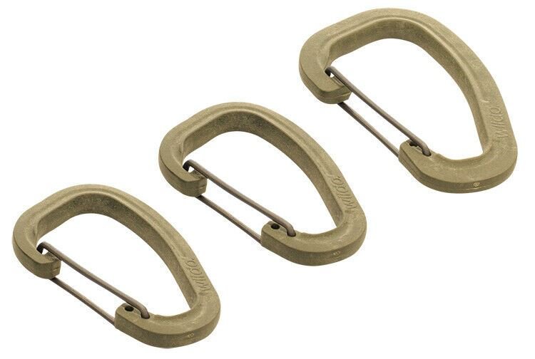 Genuine Wildo Accessory Carabiner Set OD 3pcs Clip robuste leggere