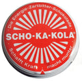 Energia tedesca cioccolato fondente scho-ka-kola caffeina e noce di cola da 100 g lattina