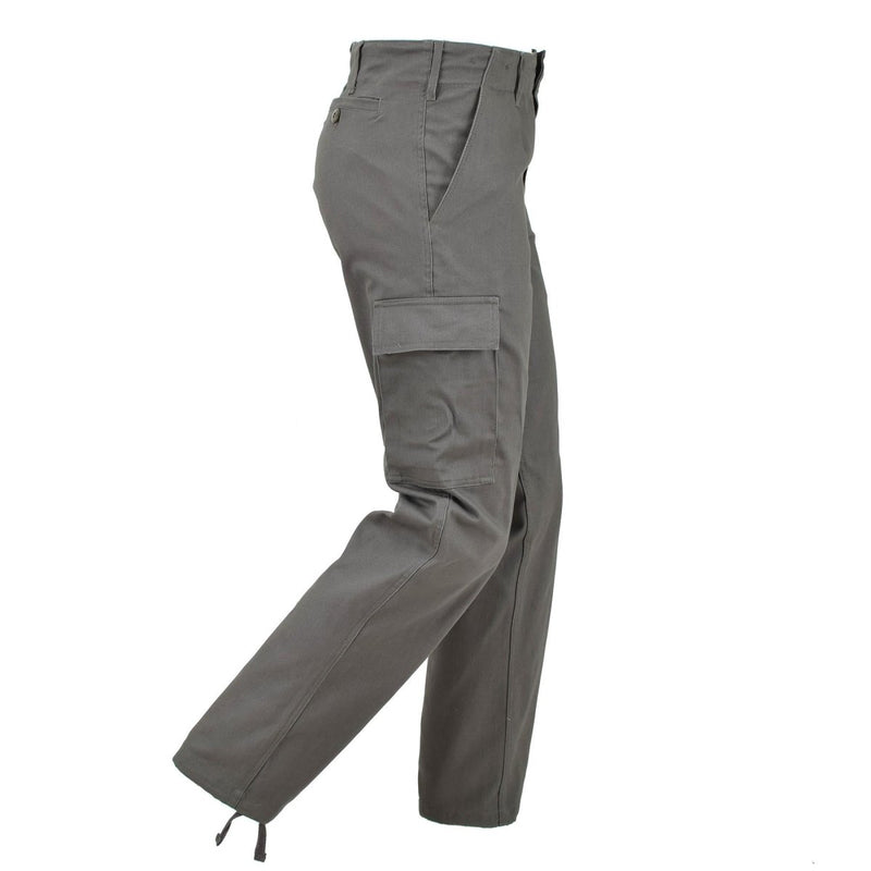 Pantaloni tedeschi in stile moleskin moleskin da combattimento olivo pantaloni uniformi replica nuovo