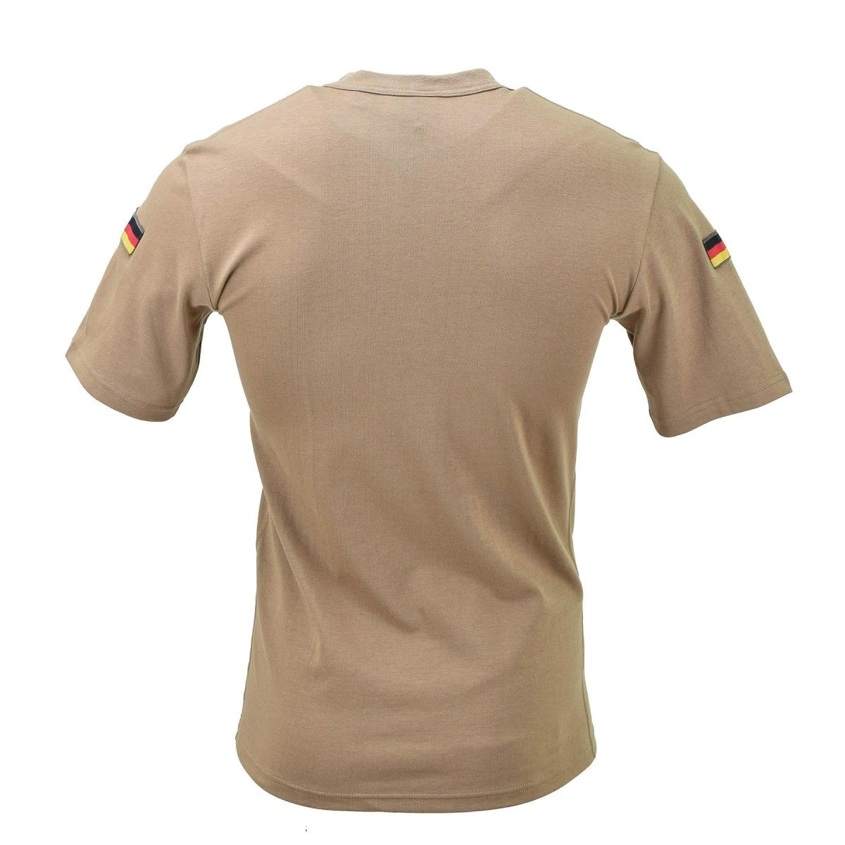 Camicie a maniche corte militari tedesche ganci tropicali del torace e spalla loop bandiere