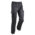 Pantaloni moleskin in stile militare tedesco durevoli pantaloni uniformi da combattimento nero nuovo
