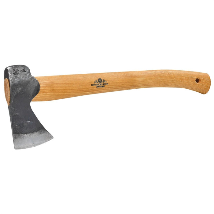 Accetta da cacciatore Gransfors Bruk collo lucido 48 cm legna da ardere forgiata sottile - GoMilitar