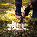 Gransfors Kubben Hand Hatchet 413 Carbon Steel Hatchet Hickory Wood Handle - GoMilitar