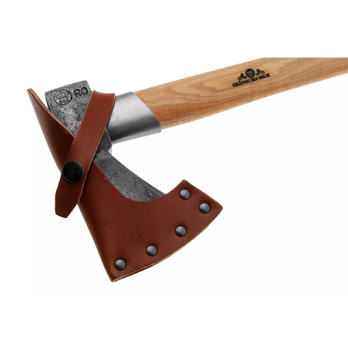 Gransfors Outdoor Ax 425 Carbon Bushcraft Hickort Hickory Wood Hand