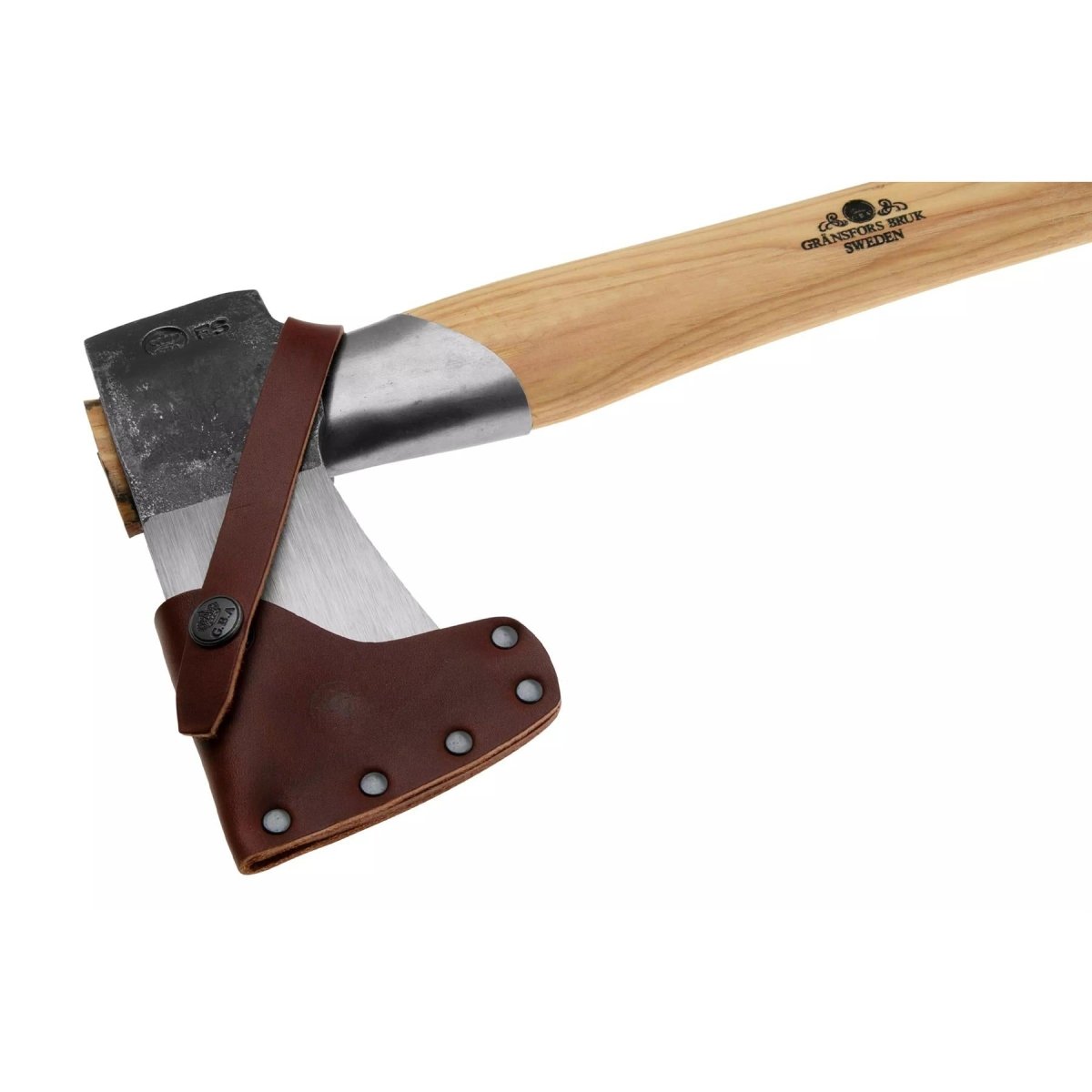 Gransfors piccolo astutto di scissione 425 manico in legno hickory in acciaio carbone