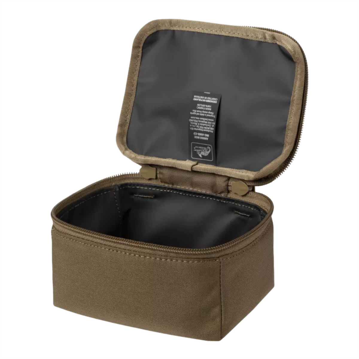 Helikon-Tex 1L Scatola di munizioni Cordura YKK Zip Borsa tattica per poligono di tiro