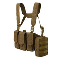 Helikon-Tex Chicom Tactical Chest Rig regolabile Harrnes Woodland Camo