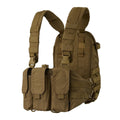Helikon-Tex Chicom Tactical Chest Rig regolabile Harrnes Woodland Camo
