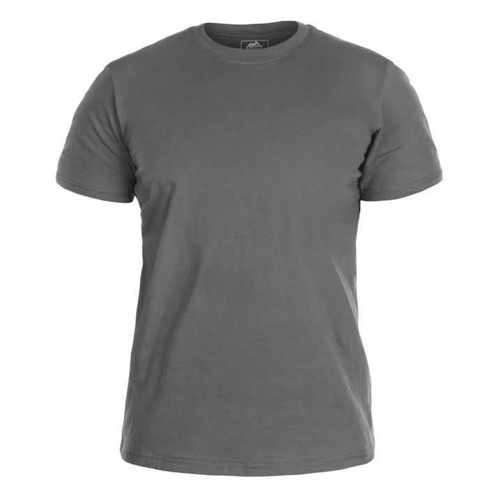 Helikon - T-shirt classica Tex stile militare leggera e traspirante manica corta Grigia - GoMilitar