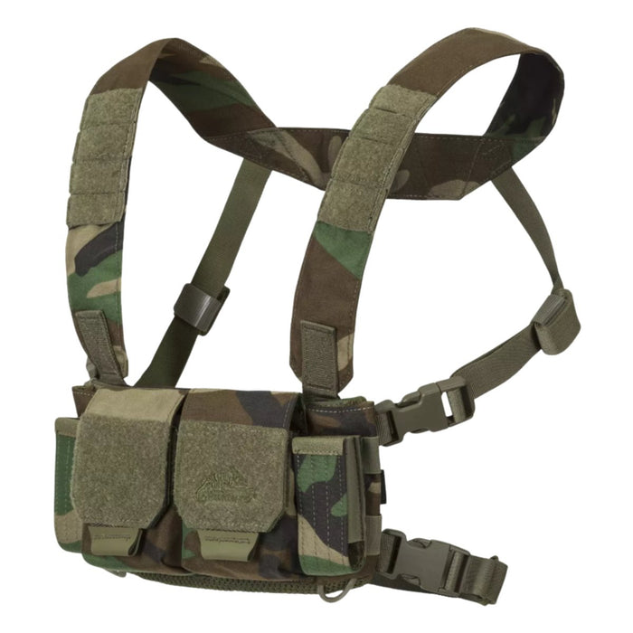 Helikon - Tex Competition Tactical Chest Rig VIS compatibile Woodland Camo - GoMilitar