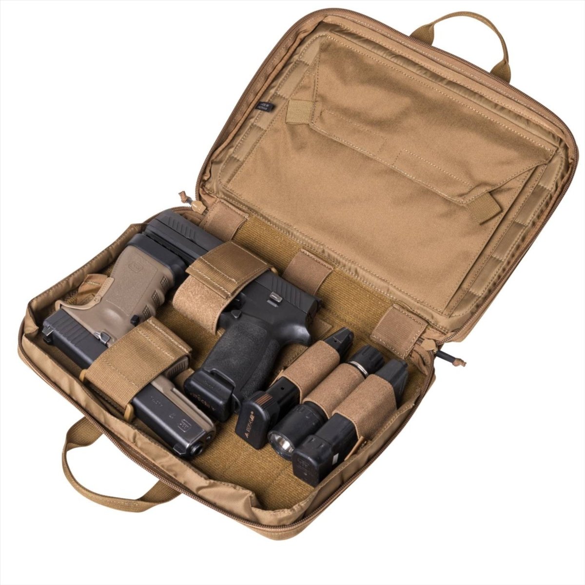 Helikon-Tex Custodia per pistola doppia pistola Portafoglio Cordura Nylon Custodia per pistola Nera