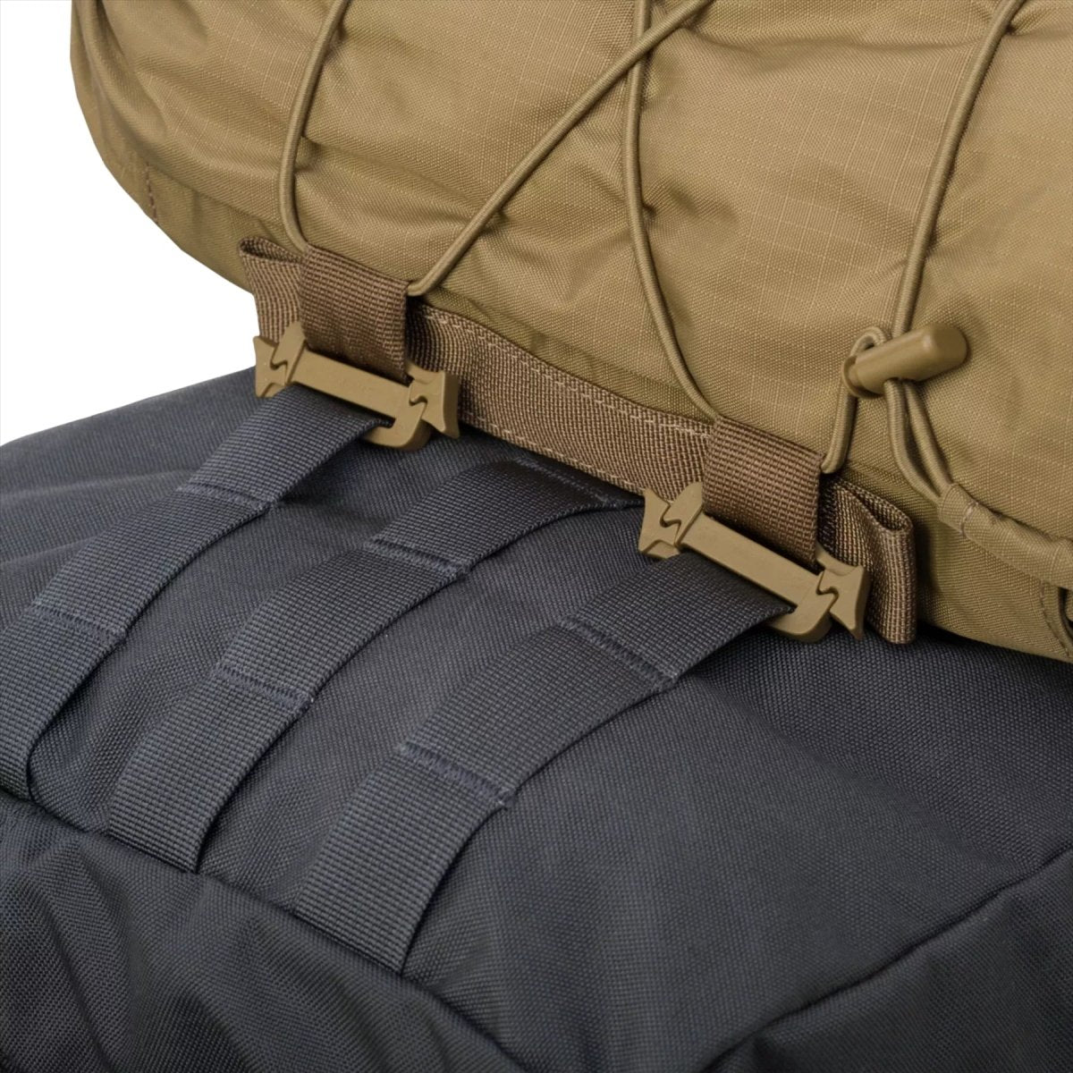 Borsa a tracolla Helikon-Tex Foxhole tattica da 4,5 litri MOLLE con chiusura superiore Roll Coyote