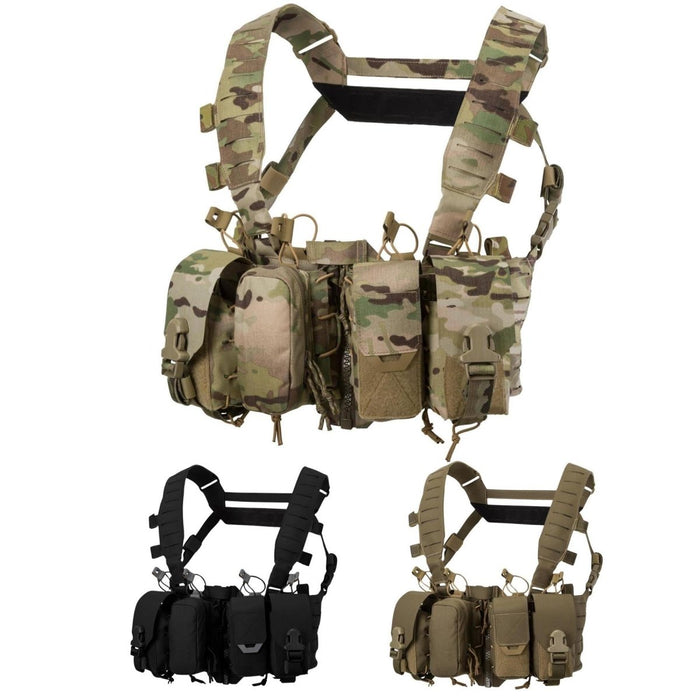 Gilet in cordura Helikon-Tex Hurricane ibrido per il petto da tiro tattico militare - GoMilitar