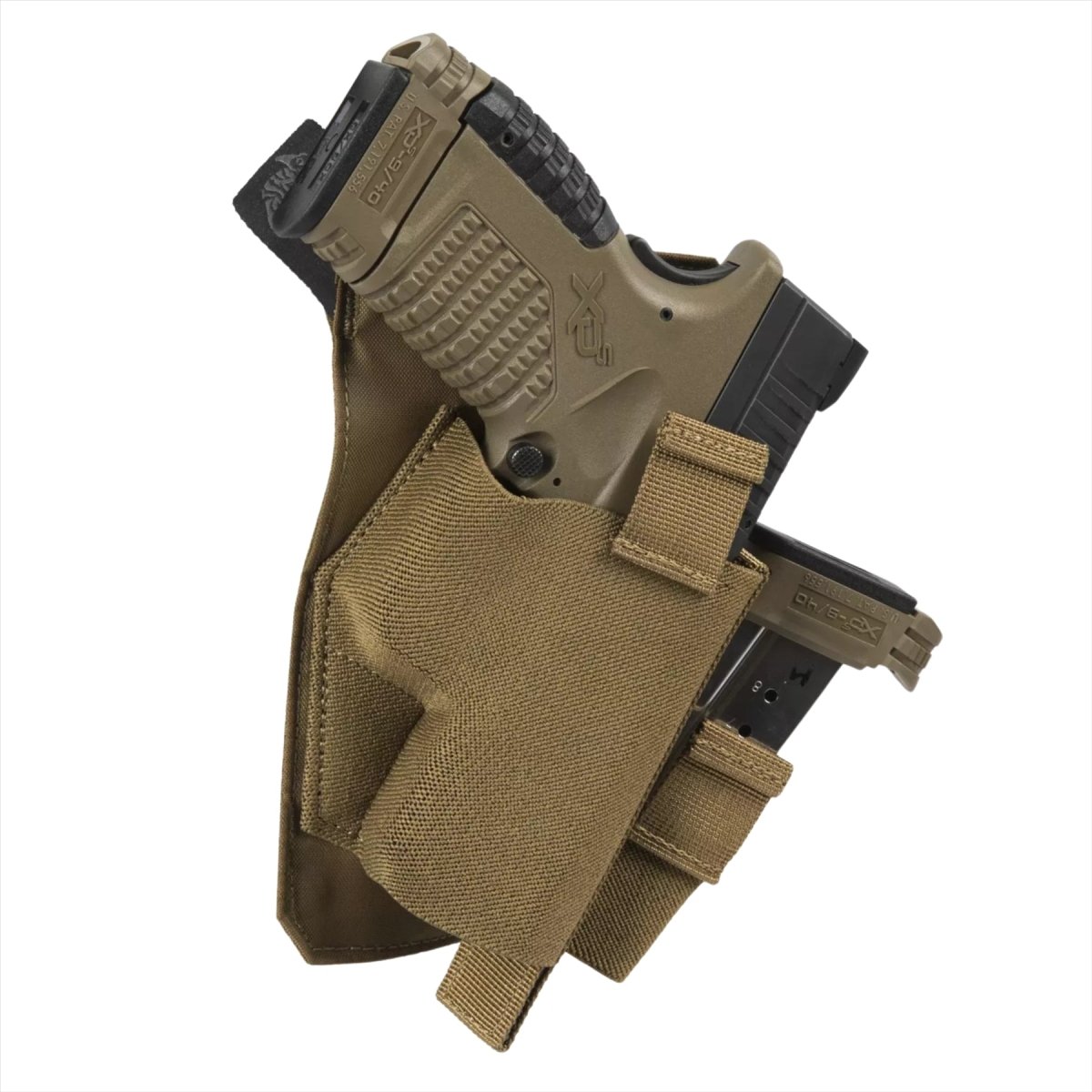 Custodia Helikon-Tex per pistola con inserto in cordura a basso profilo Bandicoot nera