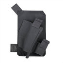 Custodia per pistola con inserto Helikon-Tex in cordura a basso profilo grigio ombra