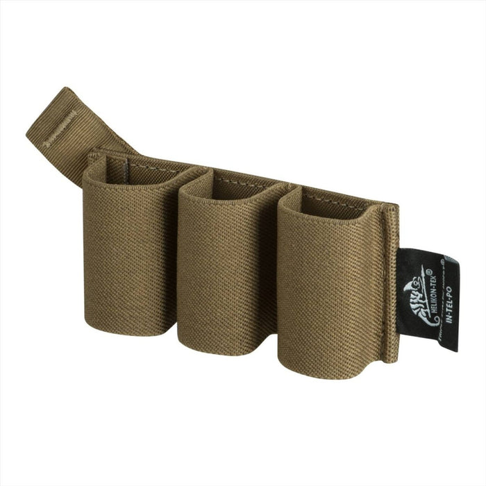 Custodia per caricatori Helikon-Tex con triplo inserto elastico in poliestere compatibile VIS - GoMilitar