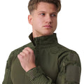Camicia da combattimento Helikon-Tex MCDU Rinforzo del gomito Ripstop Woodland Camo