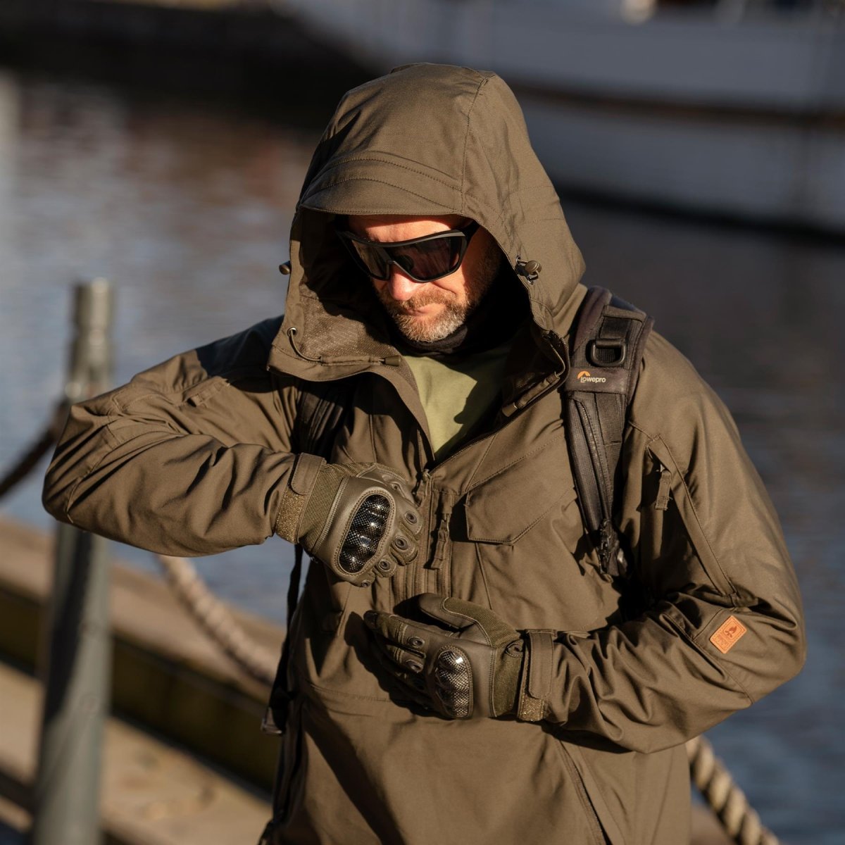 Helikon-Tex Piligrim Anorak Giacca Resistenza al fuoco Bushcraft a secco veloce