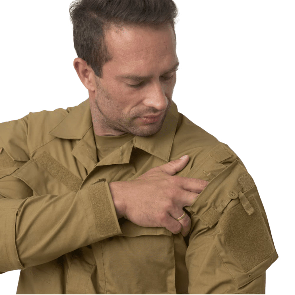 Camicia Helikon-Tex Raid Tactical Rinforzate Regolazione della cuffia di ventilazione