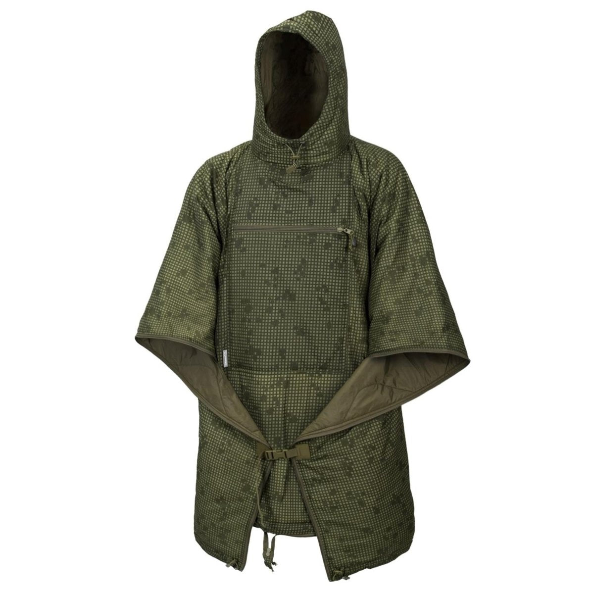 Poncho impermeabile per sacco a pelo, fodera calda