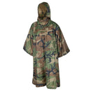 Helikon - Tex U.S. Army Model Poncho Waterproof Tactical Rain Gear Woodland Camo - GoMilitar
