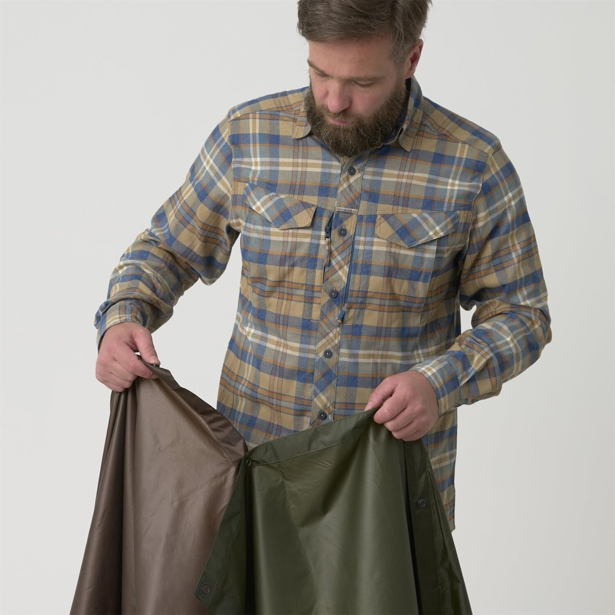 Helikon-Tex U.S. Army Model Poncho Attrezzatura tattica di pioggia tattica Camo