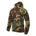 Helikon-Tex WINDRUNNER Giacca anorak Fondo regolabile Cappuccio Woodland Camo