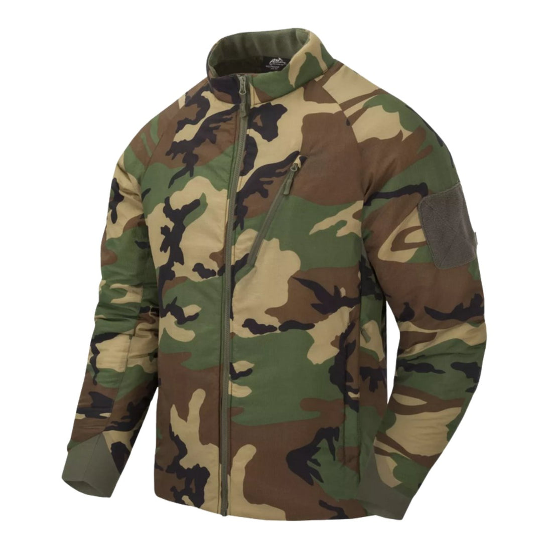 Giacca Helikon-Tex Wolfhound Isolamento Climashield Windpack Woodland Camo