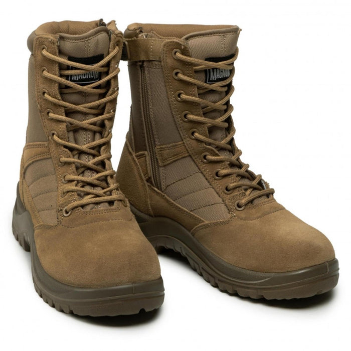 Scarponi da trekking HI-TEC Magnum Centurion 8.0 Coyote calzature tattiche zip laterale NOVITÀ - GoMilitar