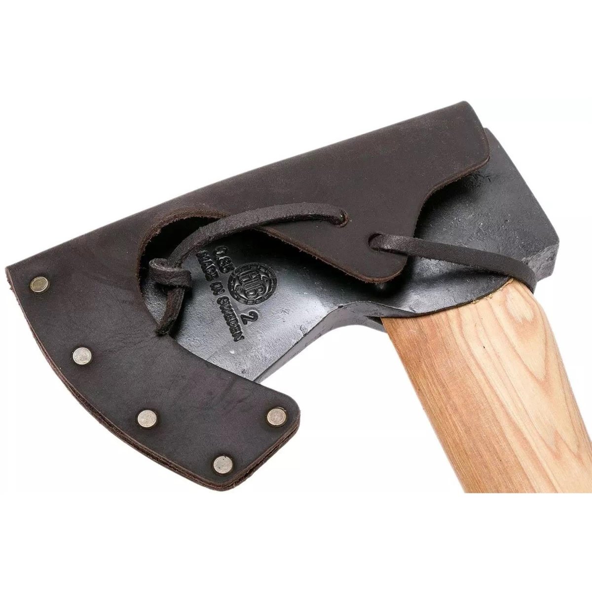 HultaFors Qvarfot Axa Axa Long Hickory Albero affilato in acciaio a carbone Axa