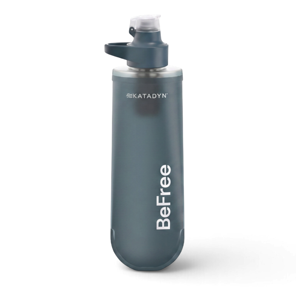 Katadyn BeFree AC 0,5L filtro per l'acqua Borraccia morbida escursionismo campeggio Slate Blue