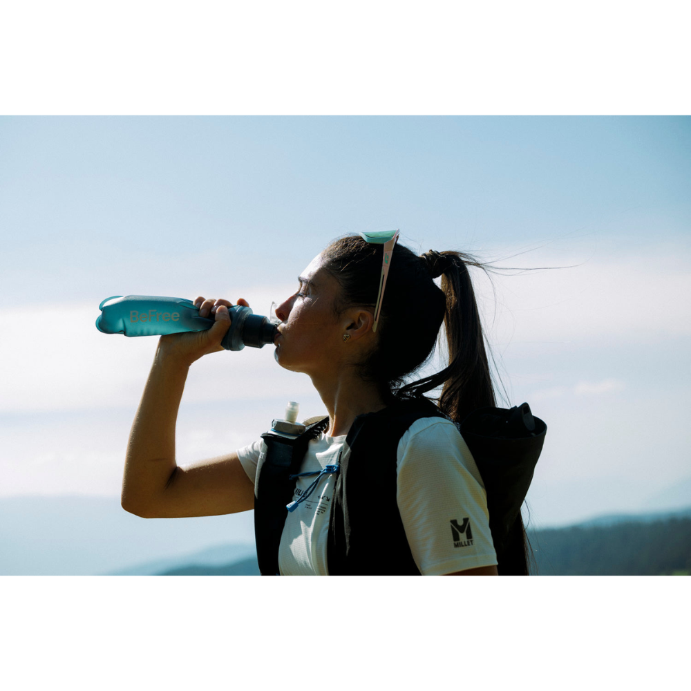 Katadyn BeFree AC 0,5L filtro per l'acqua Borraccia morbida escursionismo campeggio Slate Blue