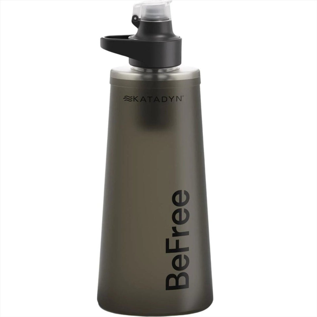 Bottiglia pieghevole Katadyn BeFree AC 1L con filtro dell'acqua Tecnologia EZ Clean Nera
