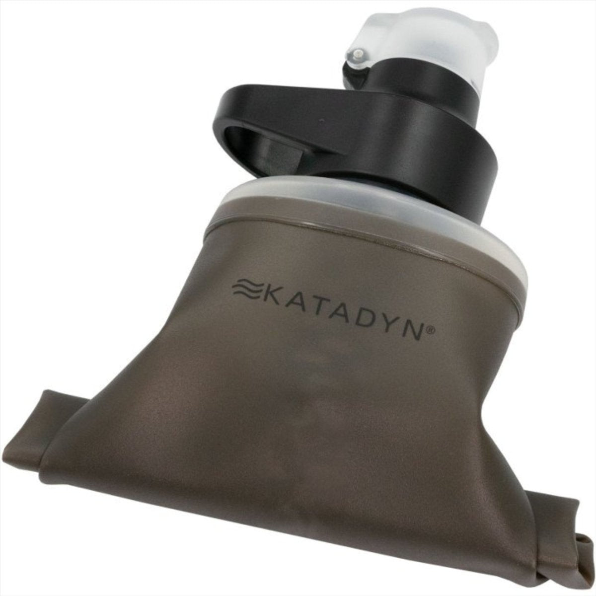 Bottiglia pieghevole Katadyn BeFree AC 1L con filtro dell'acqua Tecnologia EZ Clean Nera