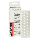 Katadyn micropur forte mf 1t/100 compresse di purificazione dell'acqua pacco di 4x25 nuovo