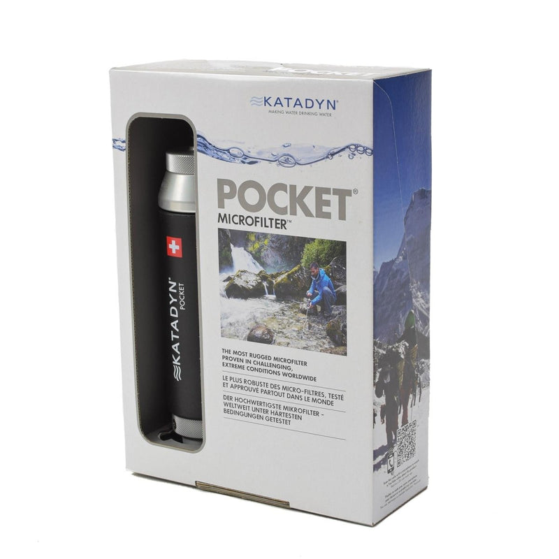 Katadyn Pocket Filter Acqua di lunga durata di emergenza per il campeggio Premium