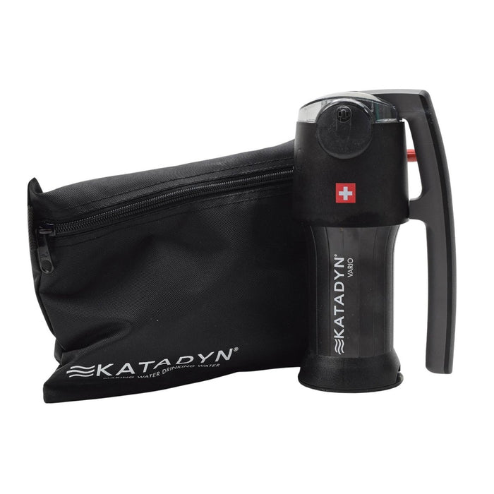 Katadyn Vario Filtro dell'acqua di lunga durata per purificazione d'emergenza da campeggio Premium - GoMilitar