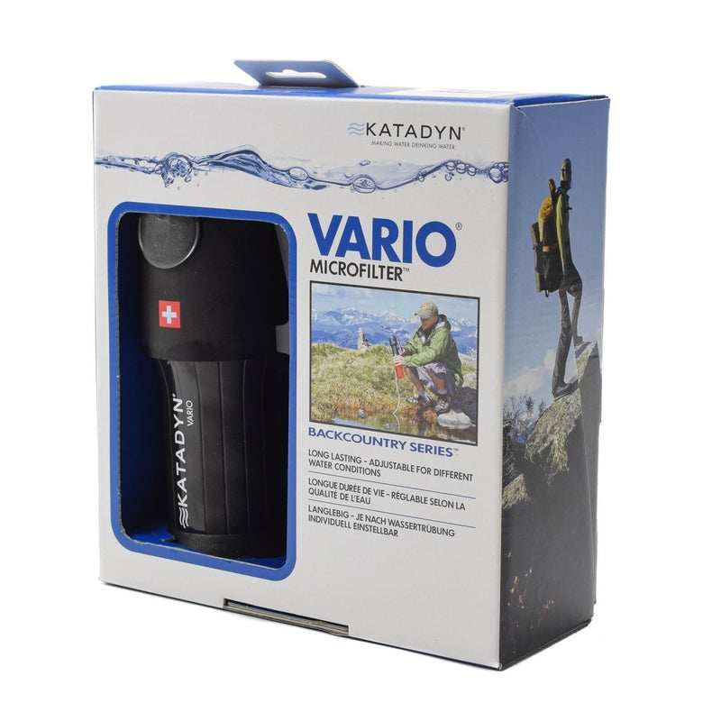 Katadyn Vario Water Filter Filtro di lunga durata per il campeggio Premium di purificazione di emergenza