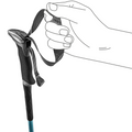LEKI Makalu Lite AS Bastoncini da trekking regolabili anti-shock Coppia da escursionismo 100-135 cm