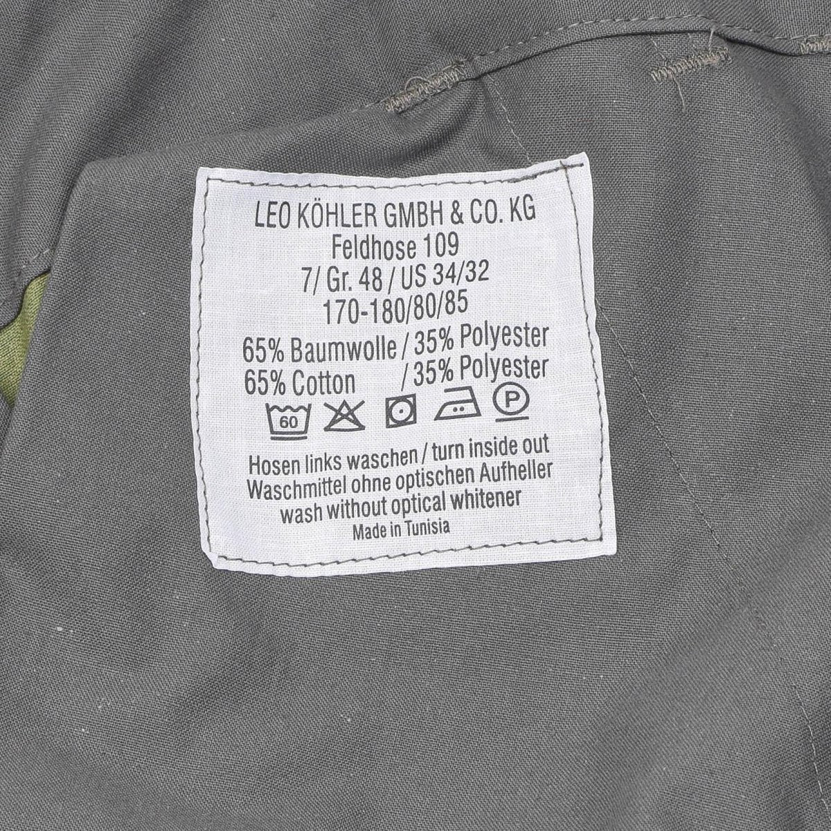 Pantaloni attivo di leo kohler pantaloni tattici leggeri flecktarn camo flecktarn