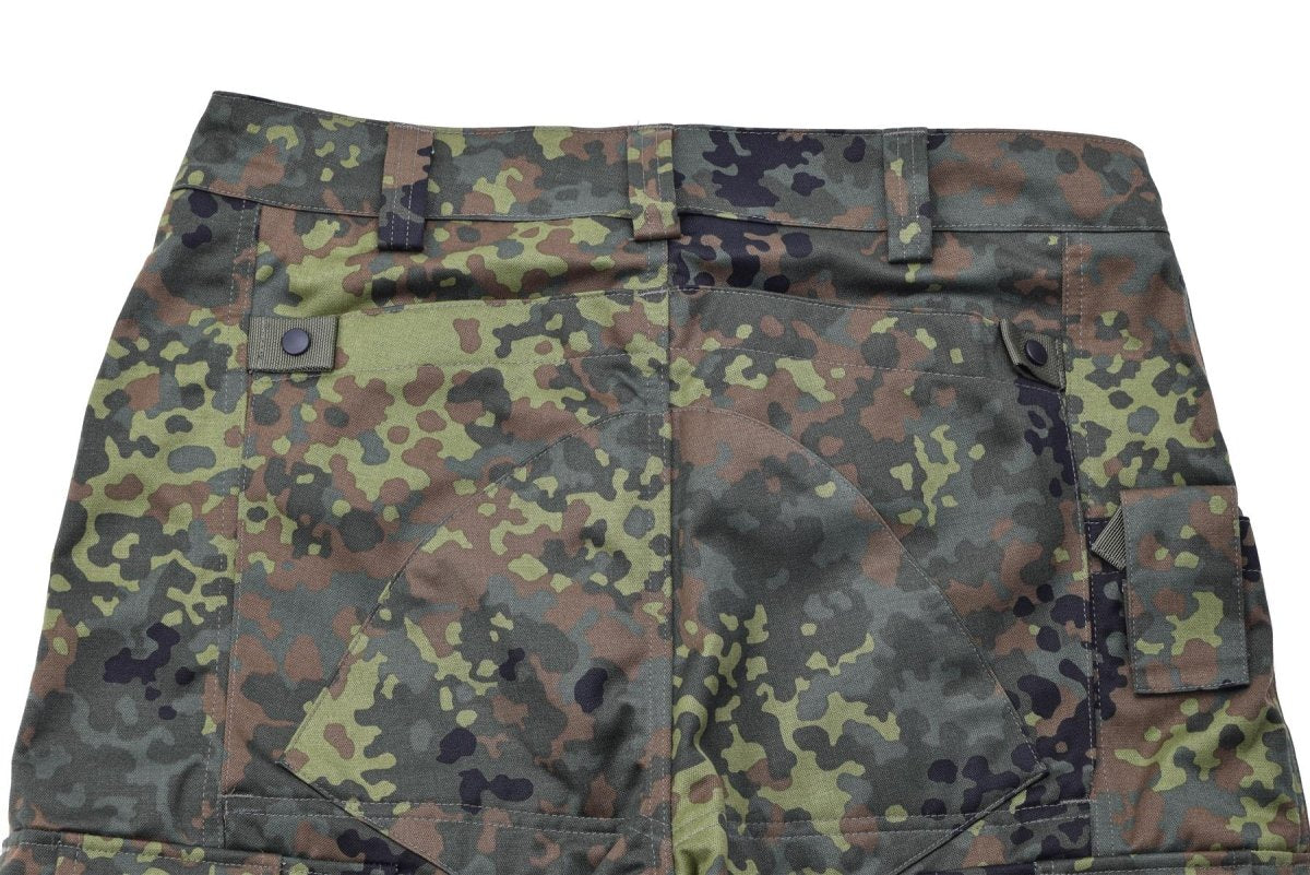 Pantaloni tattici di combattimento dell'esercito Leo Kohler Flecktarn Camo