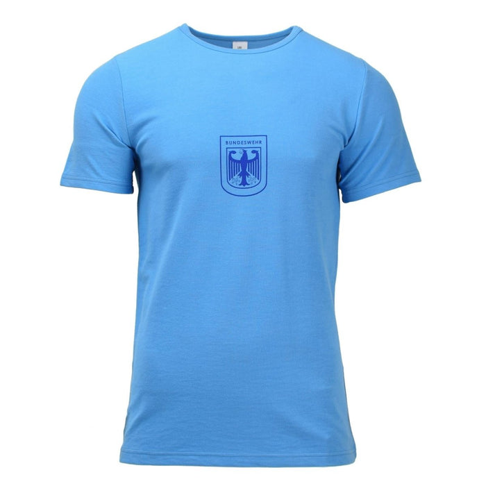 T-shirt sportiva militare Leo Kohler a maniche corte leggera BW eagle camicie blu - GoMilitar