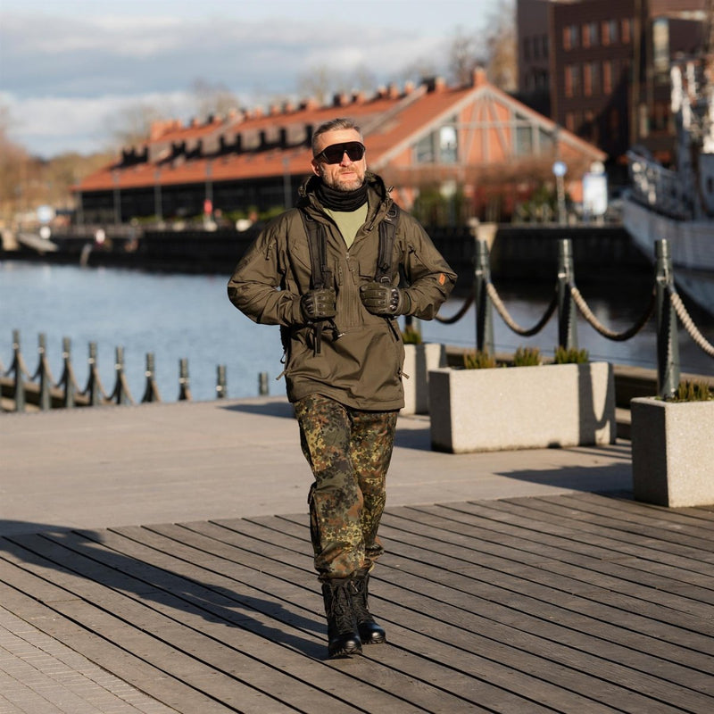 Leo kohler bdu pantaloni bundeswehr flecktarn camo campo tattici pantaloni paintball