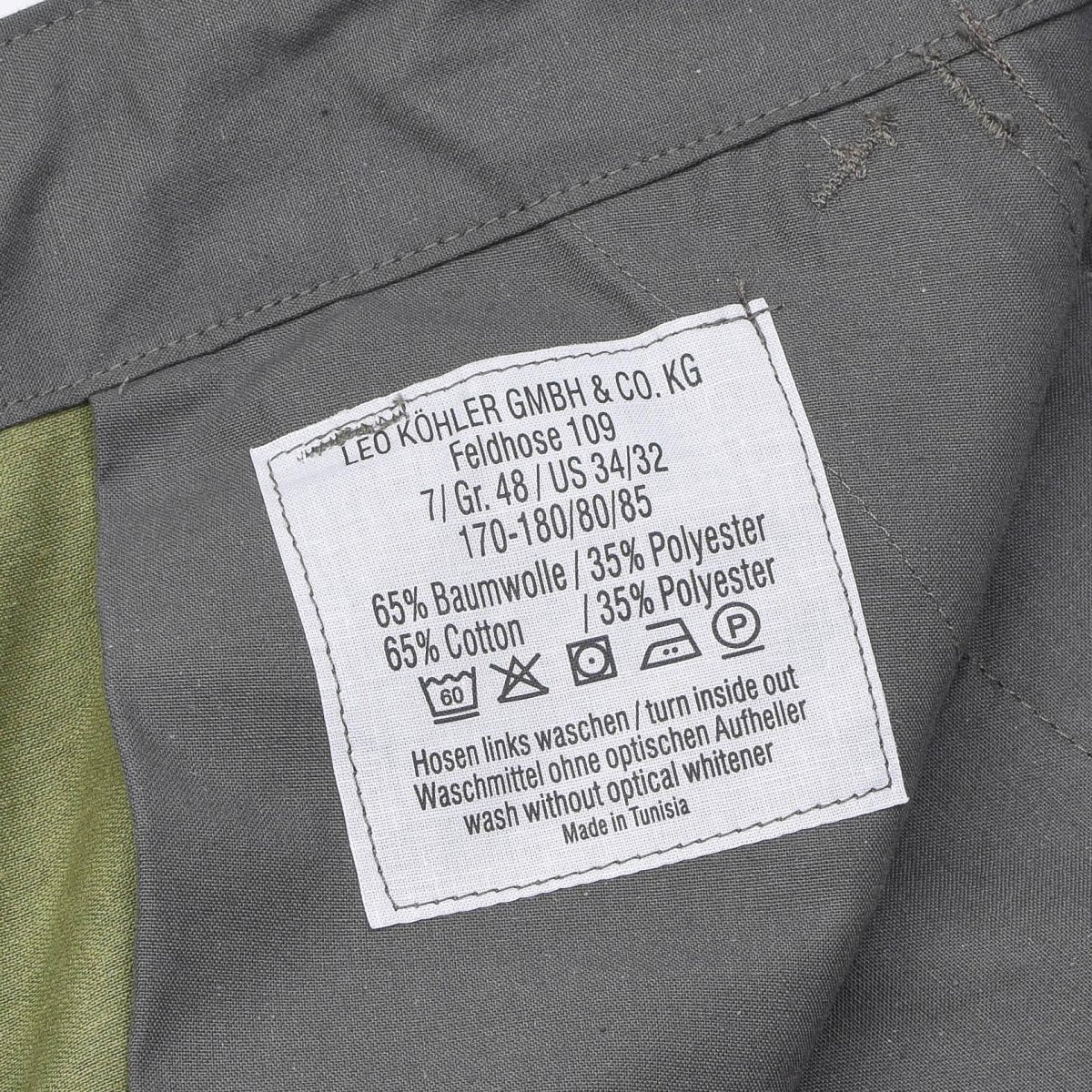 Leo kohler bdu pantaloni bundeswehr flecktarn camo campo tattici pantaloni paintball