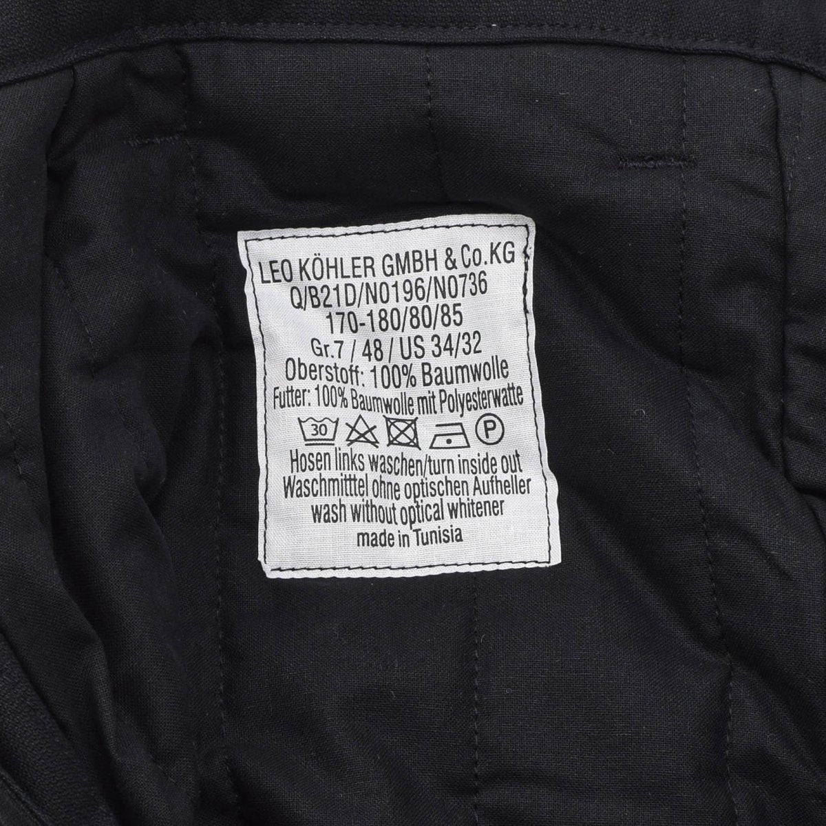 Pantaloni da campo Leo Kohler Cargo Field Pants Tasche cargo durevoli per esterni tattiche Nere