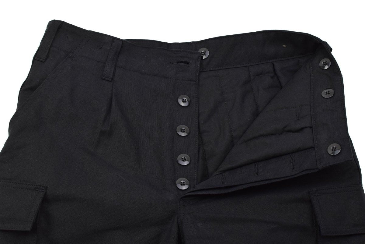 Pantaloni da campo Leo Kohler Cargo Field Pants Tasche cargo durevoli per esterni tattiche Nere