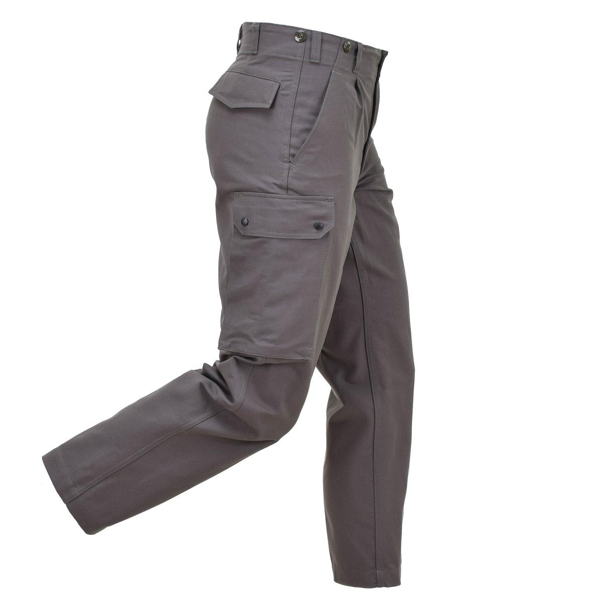 Leo Kohler Field Pants Combattimento Truppe militari Pantaloni cargo Cotone Oliva solida